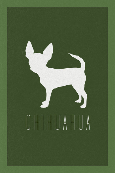 Dogs Chihuahua Green Dog Posters For Wall Funny Dog Wall Art Dog Wall Decor Dog Posters For Kids Bedroom Animal Wall Poster Cute Animal Posters Cool Wall Art Print Poster 12x18
