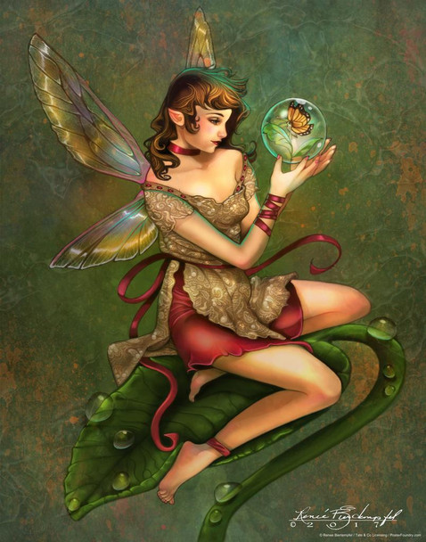 Creating Spring by Renee Biertempfel Fairy Fantasy Art Cool Huge Large Giant Poster Art 36x54