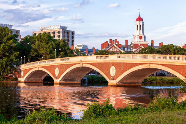 John W Weeks Bridge Footbridge Cambridge Photo Art Print Cool Huge Large Giant Poster Art 54x36