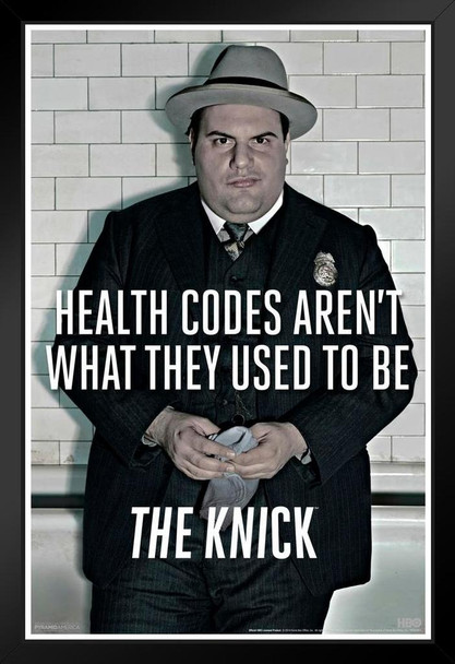 The Knick Speight TV Show Black Wood Framed Art Poster 20x14