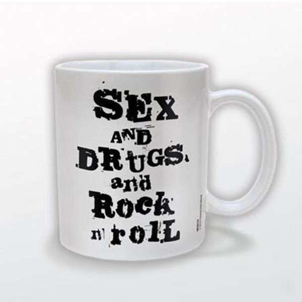 Sex and Drugs and Rock n Roll Coffee Mug