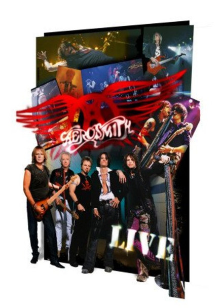Aerosmith Live Rock And Roll Band Members Music Group Collage Lenticular 3D Poster 11x17 inch