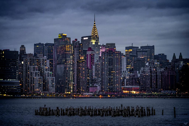 Midtown East From Greenpoint By Chris Lord Photo Art Print Cool Huge Large Giant Poster Art 36x54