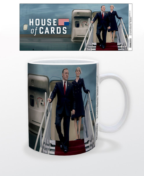 House of Cards Air Force One Political Drama Television Series Netflix Kevin Spacey Coffee Mug 1x1