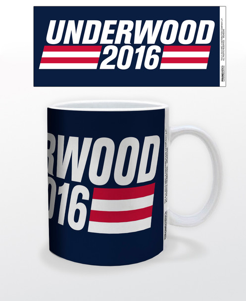 House of Cards Underwood 2016 Campaign Coffee Mug