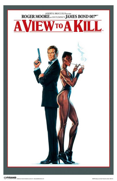 James Bond A View To A Kill Cool Wall Decor Art Print Poster 12x18