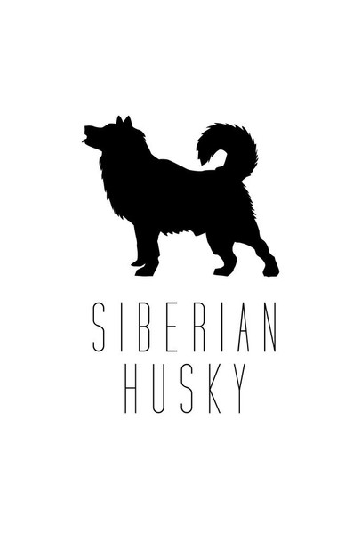 Dogs Siberian Husky White Dog Posters For Wall Funny Dog Wall Art Dog Wall Decor Dog Posters For Kids Bedroom Animal Wall Poster Cute Animal Posters Cool Huge Large Giant Poster Art 36x54