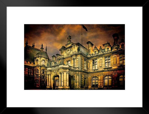 What The Baron Built by Chris Lord Photo Matted Framed Art Print Wall Decor 20x26 inch