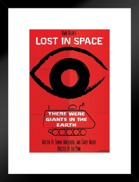 Lost In Space There Were Giants In The Earth Juan Ortiz Episode 4 of 83 Matted Framed Art Print Wall Decor 20x26 inch