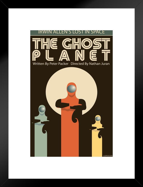 Lost In Space The Ghost Planet by Juan Ortiz Episode 32 of 83 Matted Framed Art Print Wall Decor 20x26 inch