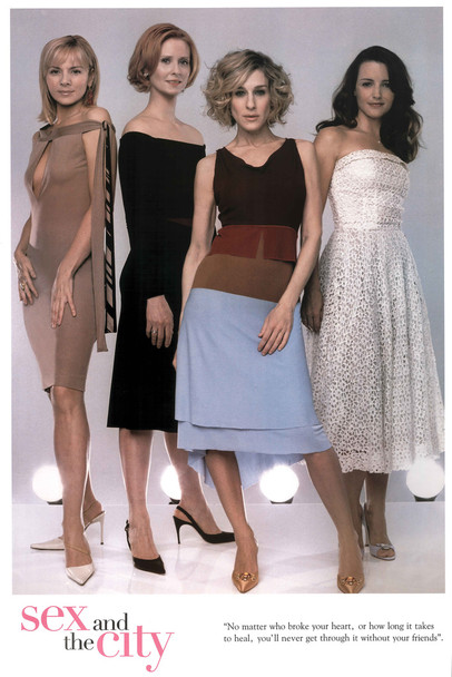 Sex and the City Cast TV Poster 24x36
