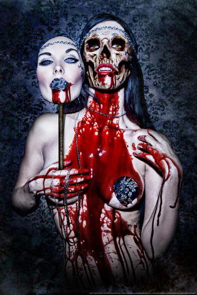 Faceless Vampiress by Daveed Benito Cool Wall Art Print Poster 24x36