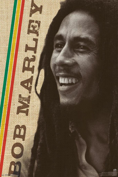 Bob Marley Smile Reggae Music Cool Wall Decor Art Print Poster 22x34