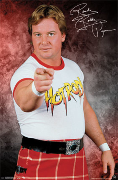 WWE Rowdy Roddy Piper Legends Wrestling Sports Poster 22x34 inch
