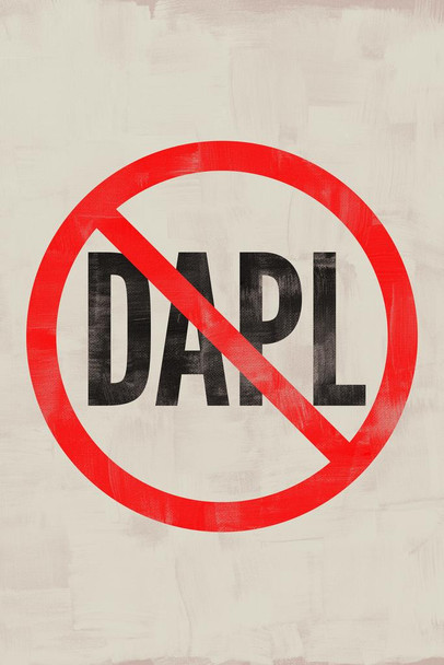 Laminated No To Dakota Access Pipeline DAPL Campaign Poster Dry Erase Sign 12x18