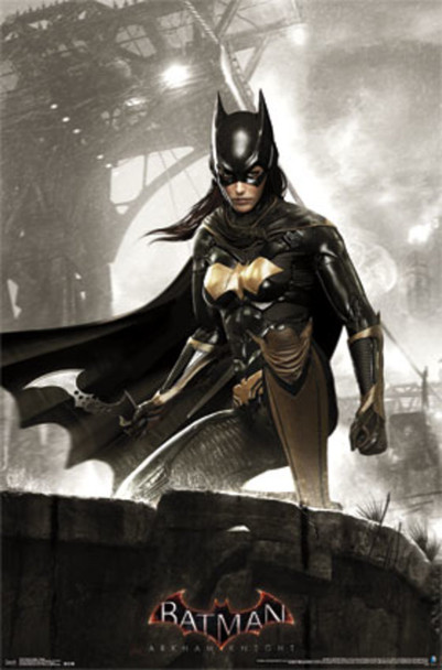 Batgirl Arkham Knight Video Game Gaming Cool Wall Decor Art Print Poster 22x34
