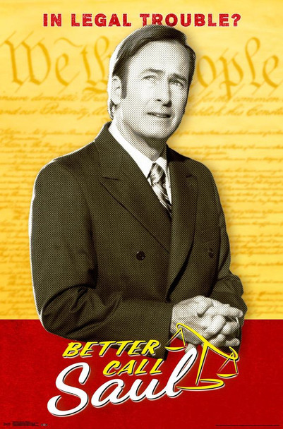 Better Call Saul Legal Trouble Billboard TV Show Cool Wall Decor Art Print Poster 22x34