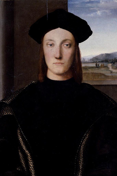 Raphael Guidobaldo da Montefeltro Gothic Realism Romantic Artwork Raffaello Prints Biblical Drawings Portrait Painting Wall Art Renaissance Posters Canvas Art Cool Wall Art Print Poster 24x36