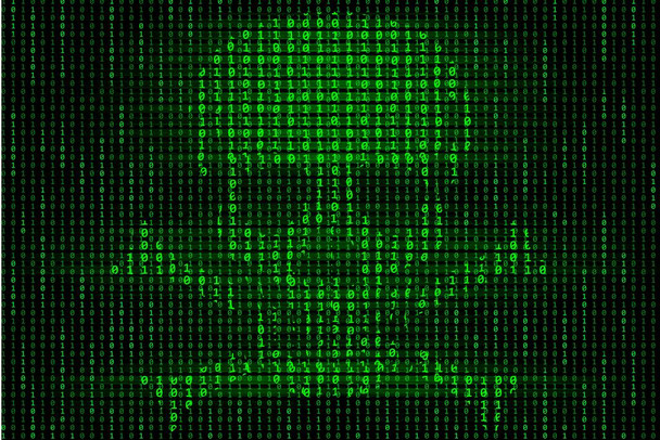 Laminated Computer Virus Cyber Security Skull and Crossbones Art Print Poster Dry Erase Sign 18x12