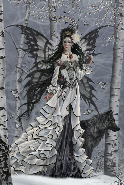 Laminated Aveliad by Nene Thomas Art Print Poster Dry Erase Wall Art 12x18