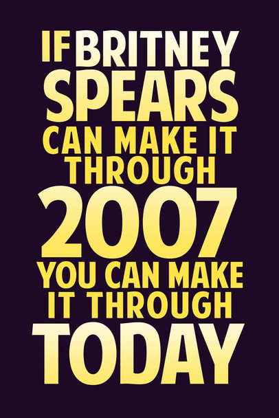 If She Can Make It Through Cool Wall Art Print Poster 24x36