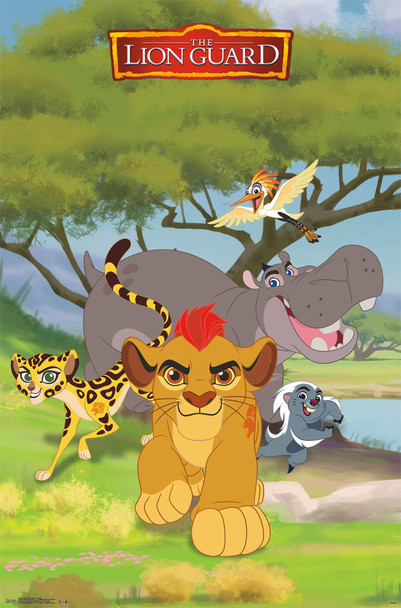 The Lion Guard Group Animated Cartoon TV show Poster 22x34