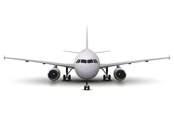 Commercial Jet Airliner Plane Graphic Cool Wall Art Print Poster 18x12