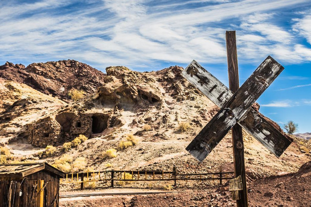 Abandoned Railroad Sign Ghost Town Bodie California Photo Cool Huge Large Giant Poster Art 54x36