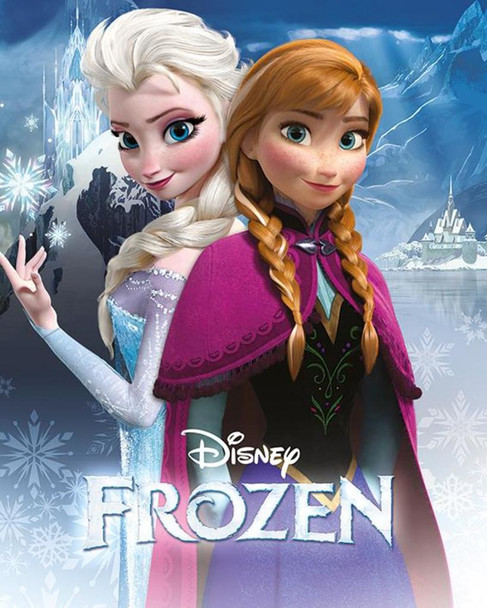 Frozen Anna and Elsa Movie Cool Wall Decor Art Print Poster 16x20