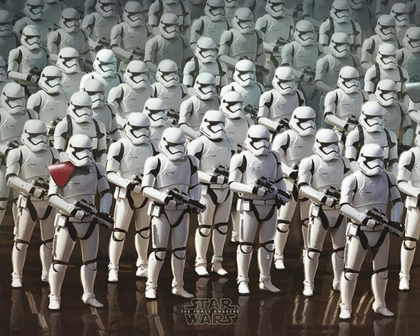 Star Wars Episode VII Stormtrooper Army Cool Wall Art Print Poster 16x20