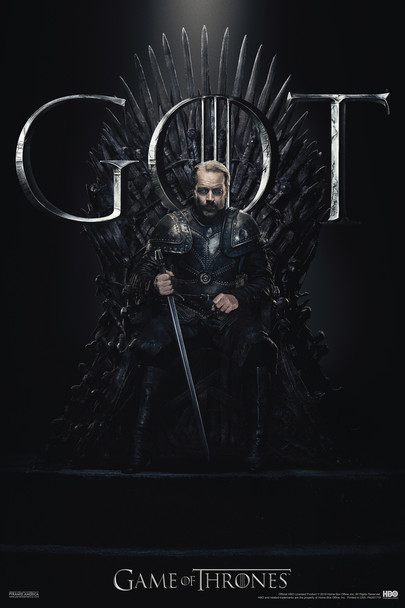 Game of Thrones Jorah Mormont Iron Throne Season 8 Cool Wall Decor Art Print Poster 12x18