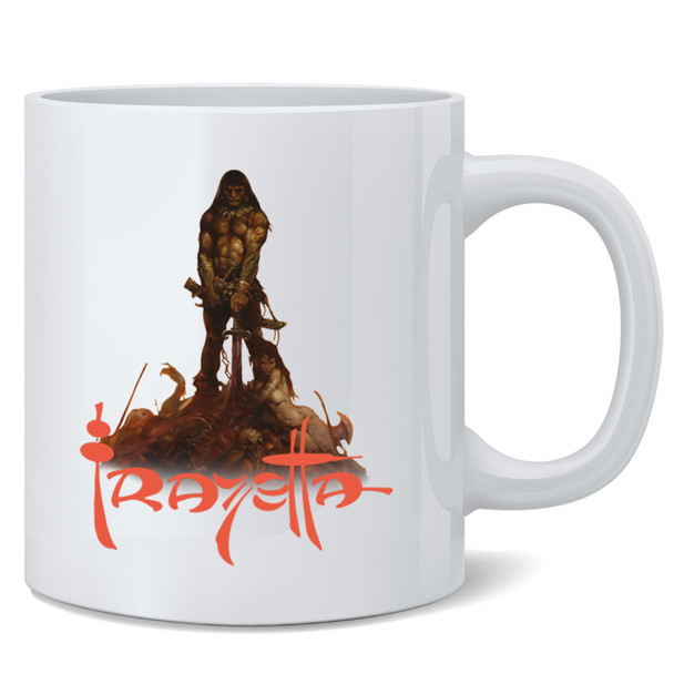 Barbarian by Frank Frazetta Art Ceramic Coffee Mug 12oz