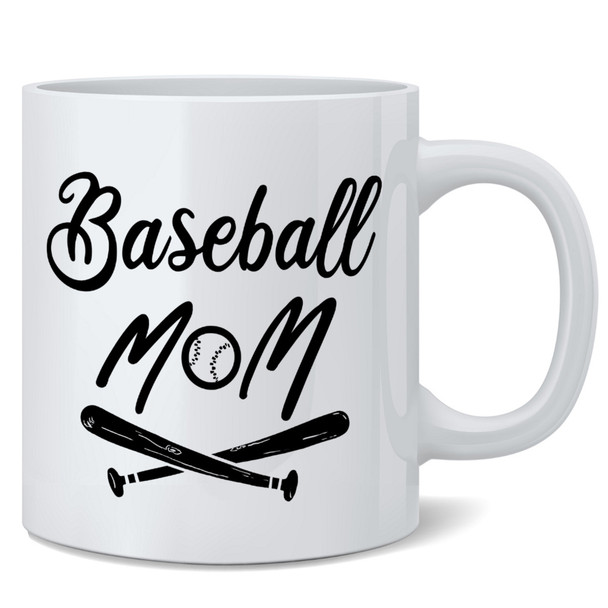 Baseball Mom Mother Team Player Little LeagueCoffee Mug 12oz