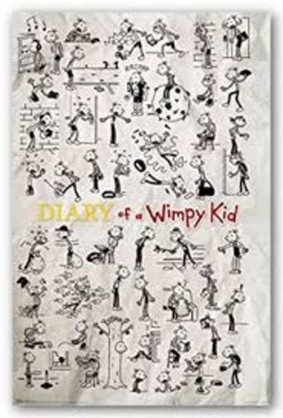 Diary of a Wimpy Kid Doodles Cool Wall Decor Art Print Poster 22x34