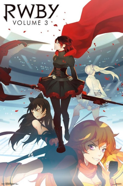 RWBY Volume 3 Web Series Collector Cool Wall Art Print Poster 22x34