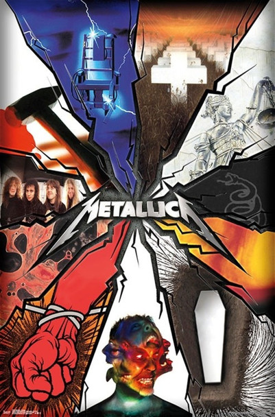 Metallica Album Covers Music Cool Wall Decor Art Print Poster 22x34