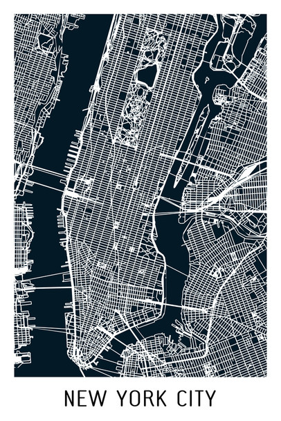 New York City Black Minimalist Art Map Art Travel World Map with Street Detail Map Posters for Wall Map Art Wall Decor Geographical Illustration Tourist Travel Cool Wall Decor Art Print Poster 12x18
