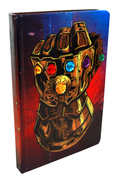 Infinity Gauntlet Stones Thanos Avengers Marvel Comics Books Deluxe Journal Notebook 6x8 inch