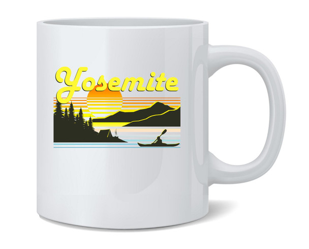 Yosemite Retro Travel Ceramic Coffee Mug Tea Cup Fun Novelty Gift 12 oz