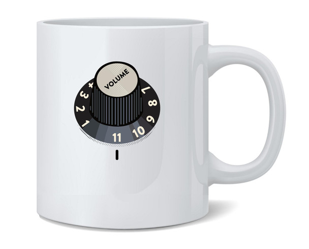It Goes to 11 One Louder Music Funny Coffee Mug 12oz