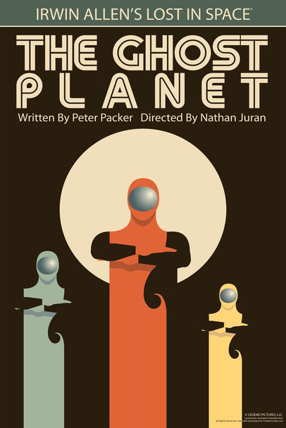 Laminated Lost In Space The Ghost Planet by Juan Ortiz Episode 32 of 83 Art Print Cool Wall Art Poster Dry Erase Wall Art 24x36