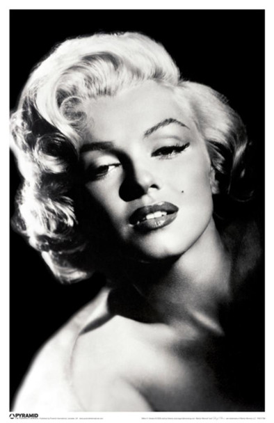 Laminated Marilyn Monroe Glamour Poster Dry Erase Sign 24x36