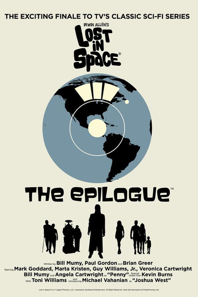 Laminated Lost In Space The Epilogue by Juan Ortiz Art Print Poster Dry Erase Wall Art 24x36