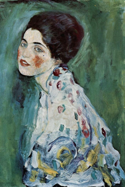Laminated Gustav Klimt Teenage Girl Portrait Art Nouveau Prints and Posters Gustav Klimt Canvas Wall Art Fine Art Wall Decor Women Landscape Abstract Symbolist Painting Poster Dry Erase Sign 24x36
