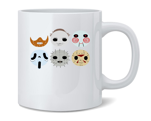 Horror Masks Halloween Costume Monster Coffee Mug 12oz