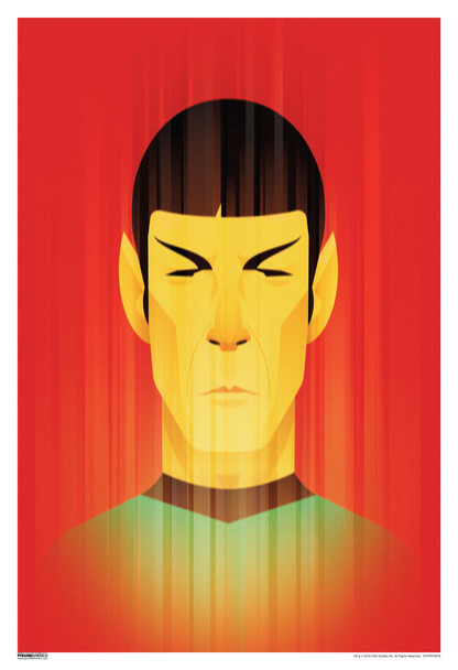 Star Trek Teleportation of Mr Spock 50th Anniversary TV Show Cool Wall Decor Art Print Poster 13x19