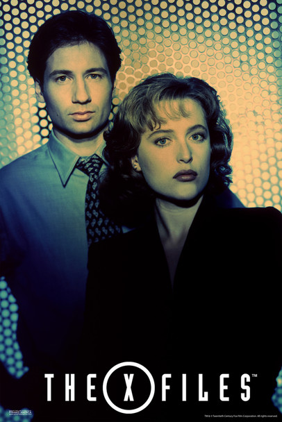 X Files Season 1 Fox Mulder Dana Scully TV Show Series Science Fiction SciFi Cool Wall Decor Art Print Poster 12x18