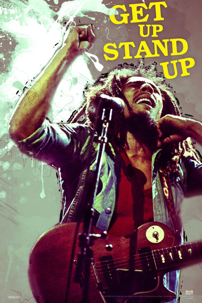 Bob Marley Stand Up Music Cool Wall Decor Art Print Poster 12x18