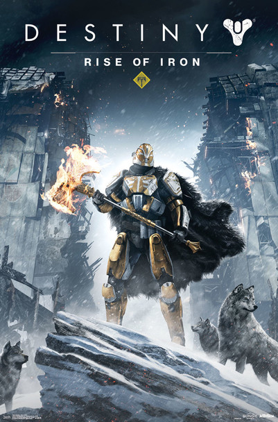 Destiny Rise Of Iron Video Game Gaming Cool Wall Decor Art Print Poster 22x34