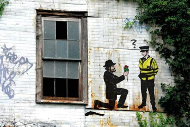 Prolifik Police Graffiti Art Cool Wall Art Print Poster 36x24